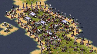 Yuri's Revenge Red Alert 2 Defence With New Method By Many Prism Tower And Patriot Missile