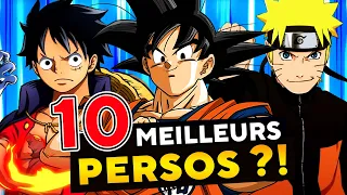 10 PERSOS D'ANIME dans le TOP 3 de TOUS les FANS ?! (Debunk)