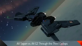 AX Taipan vs. AX CZ Through the Third Cyclops | Raw Footage | Elite Dangerous: Odyssey