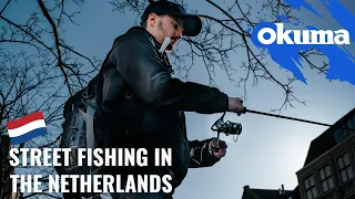 Street fishing in the Netherlands!