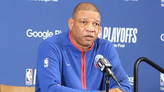 Doc Rivers HOPES Joel Embiid Will Play in Game 2 | Pregame Interview