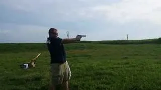 Desert Eagle .50AE Slow Motion with Ring of Fire