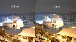 Nikon 35mm F1.8 vs Sigma 17-70mm F2.8-4 Comtemporary - low light test (Aperture vs stabilization)