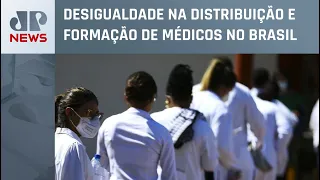 Censo aponta que 24% dos médicos atuam nas capitais brasileiras