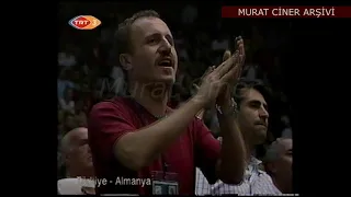 Türkiye - Almanya EuroBasket 2001 Yarı Final - Full Match - TRT Yayını -VHS Arşivi