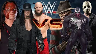 Team Undertaker Vs Team Venom - Epic Battle - WWE 2k22 GamePlay (Hell in a cell Tag team Match)