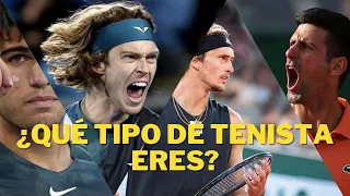 5 Tipos de JUGADORES PROFESIONALES en el mundo del TENIS 🎾