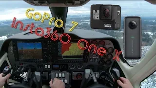 Twin Tecnam P2006T | Engine Out On Takeoff | Simulated | GoPro 7