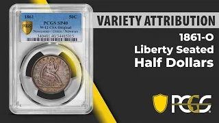 1861 O Liberty Seated Half Dollars | PCGS Variety Attribution