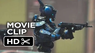 Chappie Movie CLIP - Not My Fault (2015) - Hugh Jackman Robot Movie HD