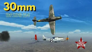 Wrecking in the Bf 109 K4 30mm | IL-2: Battle of Stalingrad | Finnish Virtual Pilots |