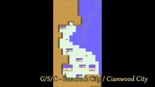 All Pokemon Game Themes - Towns & Cities (v3)