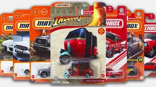 Preview - Matchbox Tangiers Tuk Tuk, MB 230SL, GR Supra, Infiniti QX80, Morgan Plus Four, Honda E.