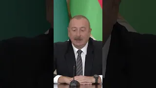 Ильхам Алиев призвал Армению проявить политическую волю