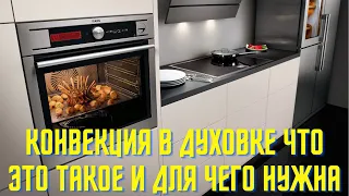 Конвекция в духовке что это такое и для чего нужна