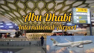 Abu Dhabi International Airport | pang world class na airport