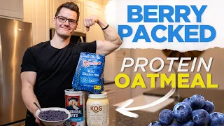 Vegan Berry-Packed Protein Oatmeal Recipe