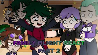 FAMILY BLIGHT REACT PART 2 //LLUΔ//😼