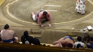 Sekiwake Tochinoshin (12-1) - Shodai (8-5) , Sumo : Natsubasho '18