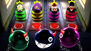 Mario Party Superstars - All Minigames Aurora Rosalina Vs Ragatha vs Santa Mario Vs Vampire Waluigi