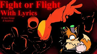 Fight or Flight WITH LYRICS | Sonic.exe mod Cover | ft @JunoSongs