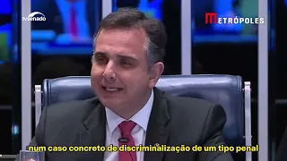 Rodrigo Pacheco acusa STF de invadir competência do Poder.