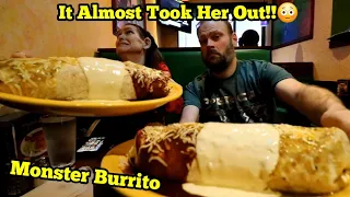 Monster Burrito Challenge | ManvFood | Molly Schuyler