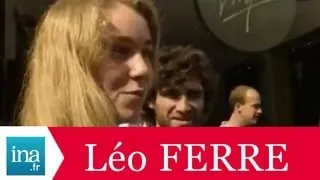 Réactions après la mort de Léo Ferré - Archive vidéo INA