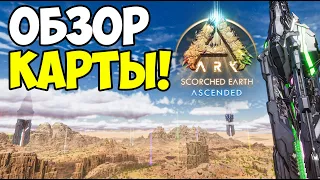 ОБЗОР НОВОЙ КАРТЫ! Scorched Earth ВЫШЛА ARK Survival Ascended!!! СТРИМ!