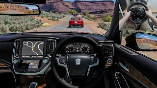 BeamNG Drive - Toyota Crown Athlete [Steering Wheel gameplay]