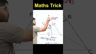 Orthocenter (लंबकेंद्र) के बनने वाले कोण 🔥🔥 By Sahil Sir