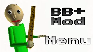 Baldi's Basics Plus mod menu