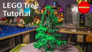 LEGO Tree Tutorial - How to build a Pine Tree