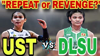 “REPEAT OR REVENGE?” BAKBAKAN NG UST AT DLSU | MANALO SECURED FOR 2X to BEAT! #ust #dlsu #volleyball