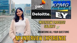 Big 4 | Interview Process | How to get into big 4 | Tips & tricks | Answering all questions 🌷 #big4