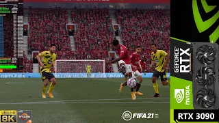 FIFA 21 Ultra Settings 8K | RTX 3090 | Ryzen 3950X OC