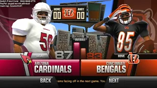 Cardinals Vs. Bengals | 5 on 5 | Madden NFL 10