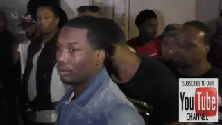 Meek Mill outside Playhouse Nightclub in Hollywood