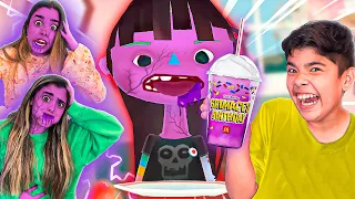 FIZEMOS o MILKSHAKE do GRIMACE e ELA PASSOU MAL ! - (Toca Kitchen)