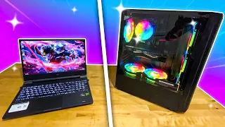 PC vs Laptop…