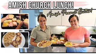 Real Amish Church Lunch! | Peanut Butter Spread | Amish/Mennonite Style Food