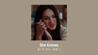 she knows ( slowed + bass )