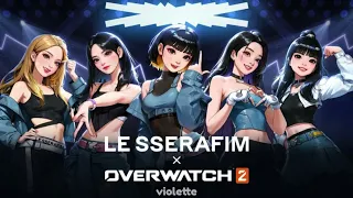 LE SSERAFIM with OVERWATCH 2 'Perfect Night' Slowed & Reverb / Violette