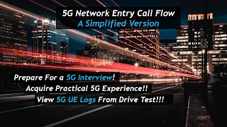 5G Call Flows (Session 1): How a 5G UE performs Initial Access