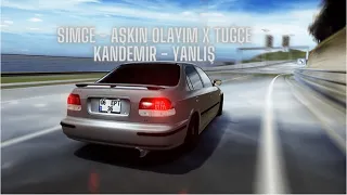 Simge - Aşkın Olayım x Tuğçe Kandemir - Yanlış | Honda Civic 1.6 VTi | Assetto Corsa