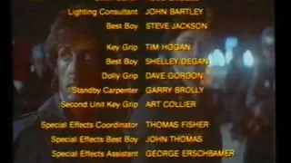 First Blood (1982), Closing Credits