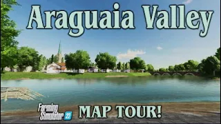 “ARAGUAIA VALLEY MAP” | FS22 MAP TOUR! NEW MOD MAP | Farming Simulator 22 (Review) PS5.