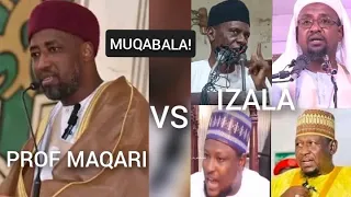 AN GWABZA MUQABALA TSAKANIN SHEIKH PROF IBRAHIM AHMAD MAQARI DA YAN IZALA,GA YADDA TA KASANCE NAN