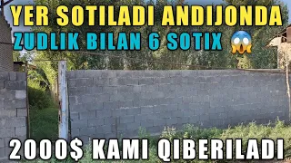 16 OKTABIR 2023 ANDIJONDA YER SOTILADI XAMA KORSIN ZUDLIK BILAN TEL QILING