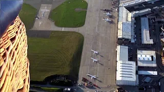 Ballonfahrt über Hamburg /  Airport 2012